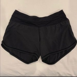 Lululemon Black Running Shorts